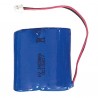 Batteria Lithium 6V 1400mAh (2xCR123A) per "Telepass ricaricabile" L.38mm x W.34mm