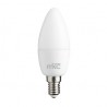 LAMPADINA LED 5,5W E14 220-240VCA 6000K LUCE BIANCA FREDDA SCATOLA MKC LIGHT CANDELA