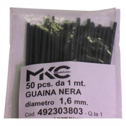 GUAINA NERO 1,6MM 1 MT MKC...