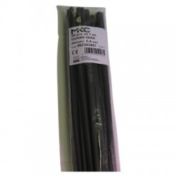 GUAINA NERO 6,4MM 1 MT MKC...