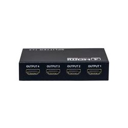 SPLITTER HDMI 1 IN - 4 OUT 1080p, V1.4, SUPPORTO 3D