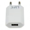 ALIMEN. SWITCH. USB 1A 5V ULTRA SLIM , 110240Vac Colore BIANCO, BLISTER