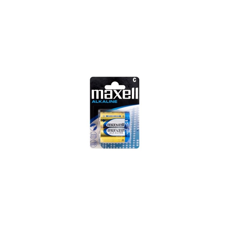 Batteria C MAXELL alk. 2 pc.blister LR14