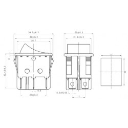 Deviatore 1-2 16A 250V~ T-max 85°C