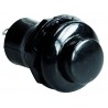 PULSANTE NERO 3A NORM. APERTO IN PVC