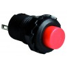 INTERRUTTORE A PULSANTE ROSS.3A 125Vac ON-OFF STABILE IN PVC