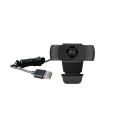 Webcam USB con microfono e...