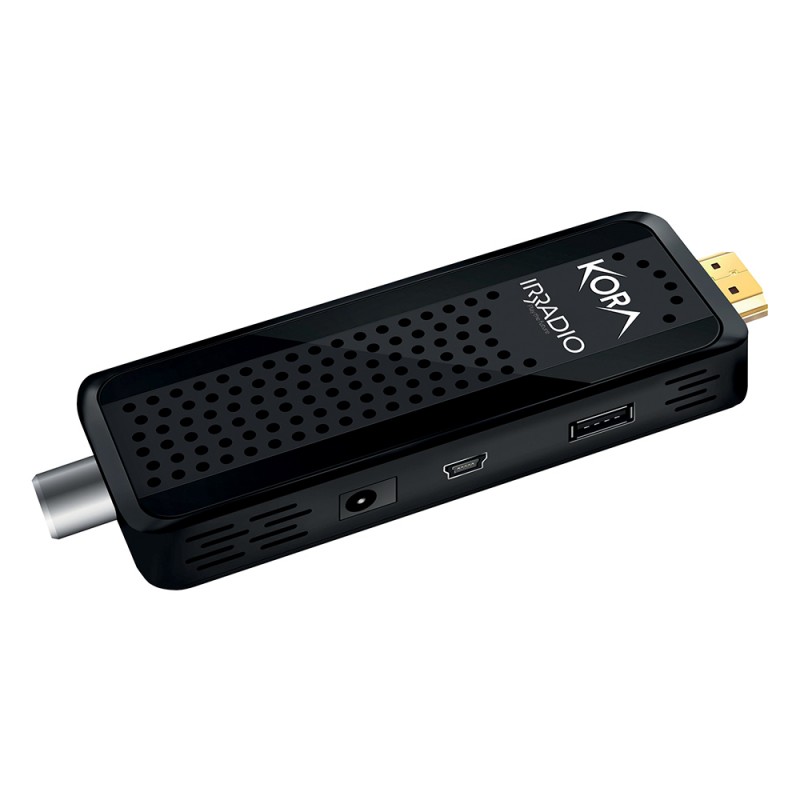IRRADIO Decoder digitale terrestre dvb-t2 hevc h.265 60hz, 10bit