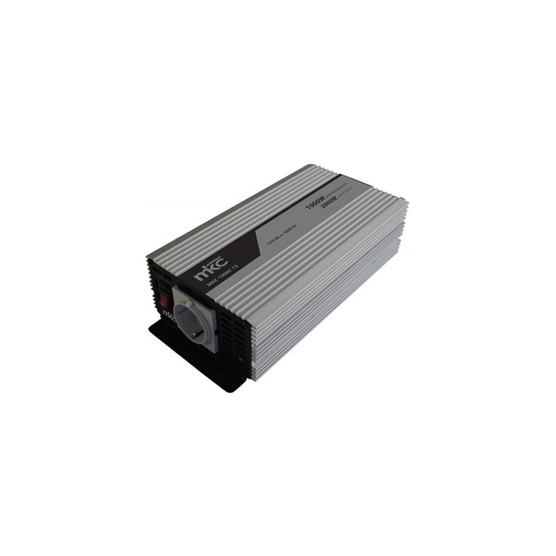 INVERTER 12DC 230VCA 1000W SOFTSTART ONDA SINUSOIDALE MODIFICATA MKC POWER MKC-1000C-12
