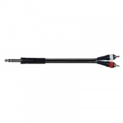 CAVO JACK 6,3 M STEREO - 2X...