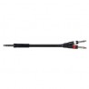 CAVO JACK 6,3 M STEREO - 2X JACK M 1,5M JJJ-15BK