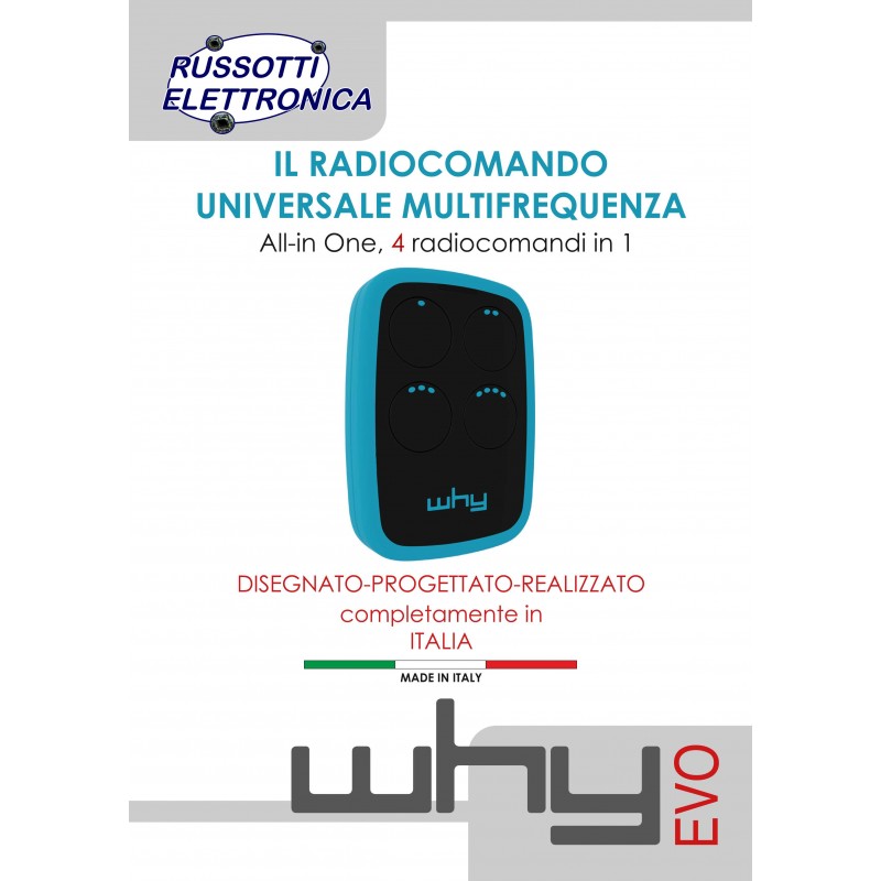 RADIOCOMANDO UNIVERSALE WHY EVO